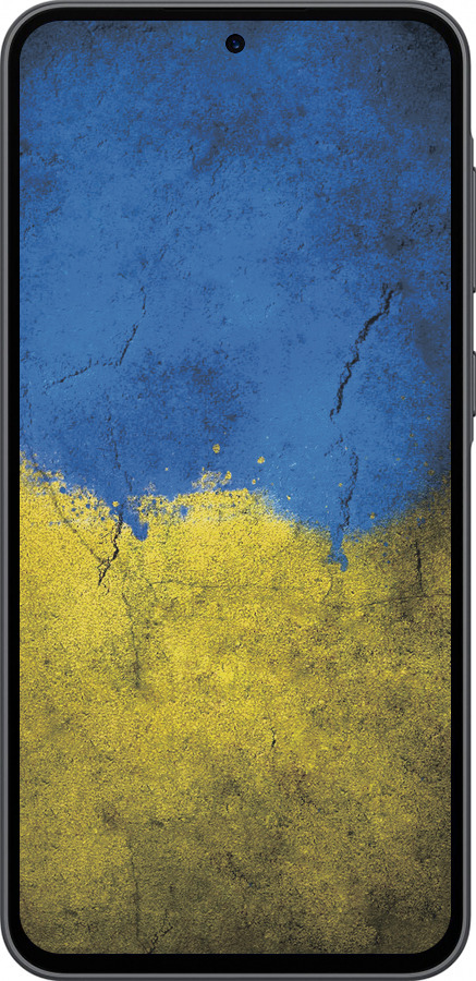 Силіконовий чехол Прапор України 2 для Samsung Galaxy A36 - 401u-3836 изображение 