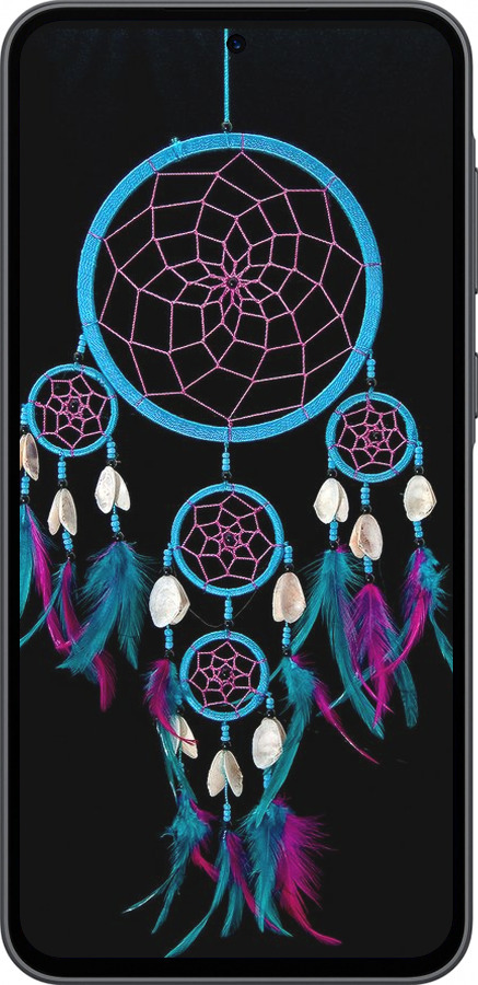 Силиконовый чехол Ловец снов для Samsung Galaxy A36 - 4070u-3836 изображение 