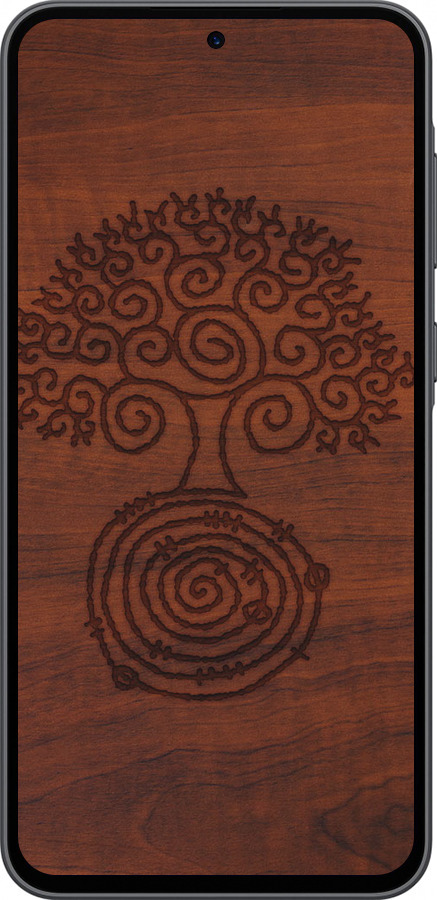 Силіконовий чехол Візерунок дерева для Samsung Galaxy A36 - 4119u-3836 изображение 