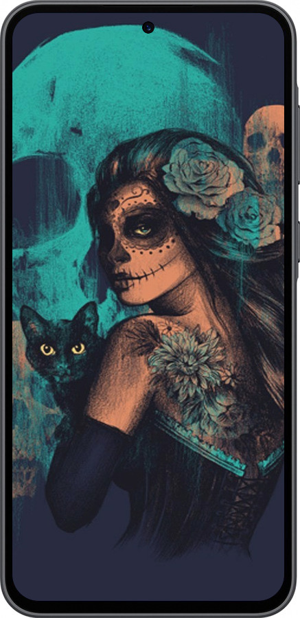 Силиконовый чехол Fantasy girl для Samsung Galaxy A36 - 4133u-3836 изображение 