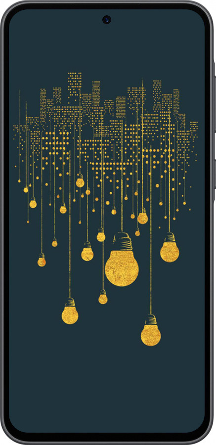 Силиконовый чехол Иллюстрация ночного города для Samsung Galaxy A36 - 4162u-3836 изображение 