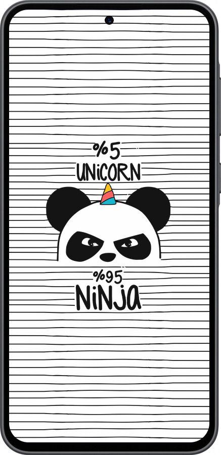 Силиконовый чехол Ниндзя для Samsung Galaxy A36 - 4281u-3836 изображение 