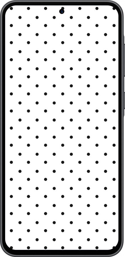 Силиконовый чехол Горох для Samsung Galaxy A36 - 4289u-3836 изображение 