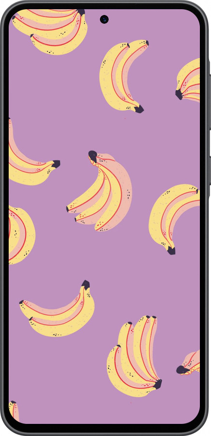 Силиконовый чехол Бананы для Samsung Galaxy A36 - 4312u-3836 изображение 