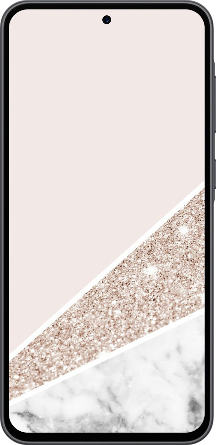 Силиконовый чехол Пастельный мрамор для Samsung Galaxy A36 - 4342u-3836 изображение 