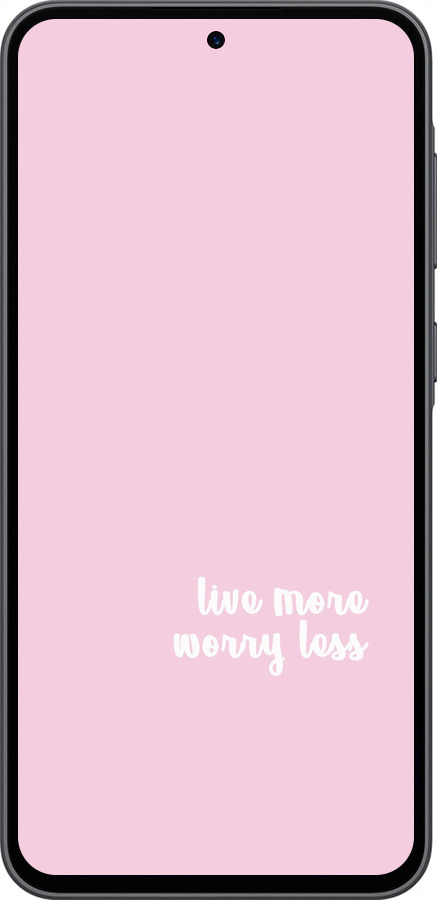 Силиконовый чехол Живи больше для Samsung Galaxy A36 - 4347u-3836 изображение 