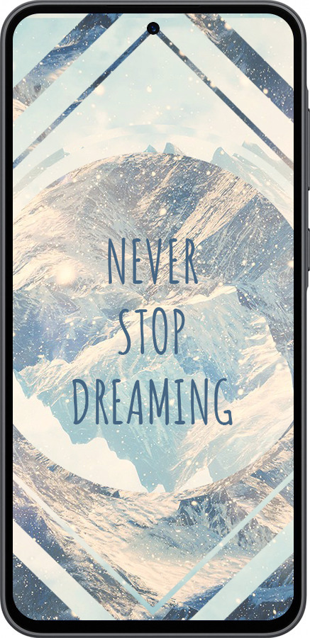 Силіконовий чехол Мріяти для Samsung Galaxy A36 - 4379u-3836 изображение 