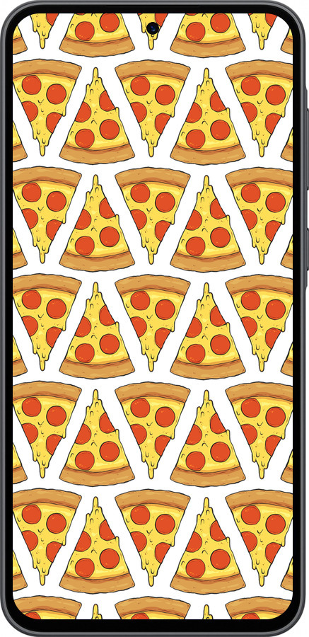 Силиконовый чехол Пицца для Samsung Galaxy A36 - 4408u-3836 изображение 
