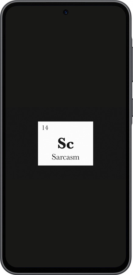 Силіконовий чехол Сарказм для Samsung Galaxy A36 - 4501u-3836 изображение 