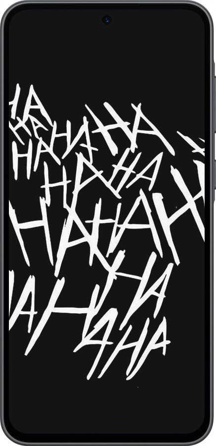 Силіконовий чехол joker hahaha для Samsung Galaxy A36 - 4509u-3836 изображение 