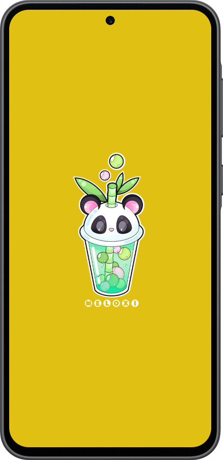 Силіконовий чехол Панда 1 для Samsung Galaxy A36 - 4558u-3836 изображение 