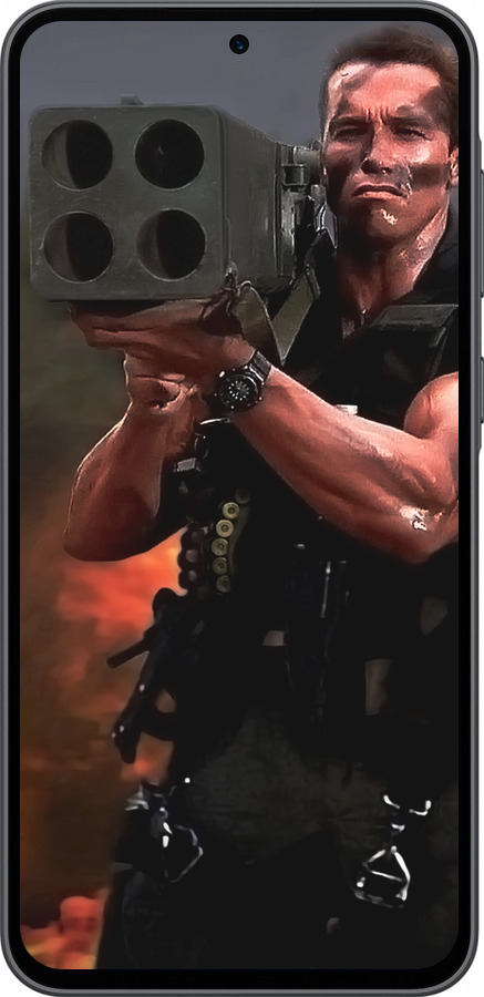 Силиконовый чехол Базука для Samsung Galaxy A36 - 4564u-3836 изображение 