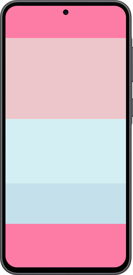 Силиконовый чехол Полосы1 для Samsung Galaxy A36 - 4589u-3836 изображение 