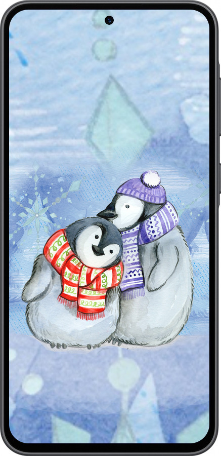 Силіконовий чехол Новорічний 5 для Samsung Galaxy A36 - 4618u-3836 изображение 