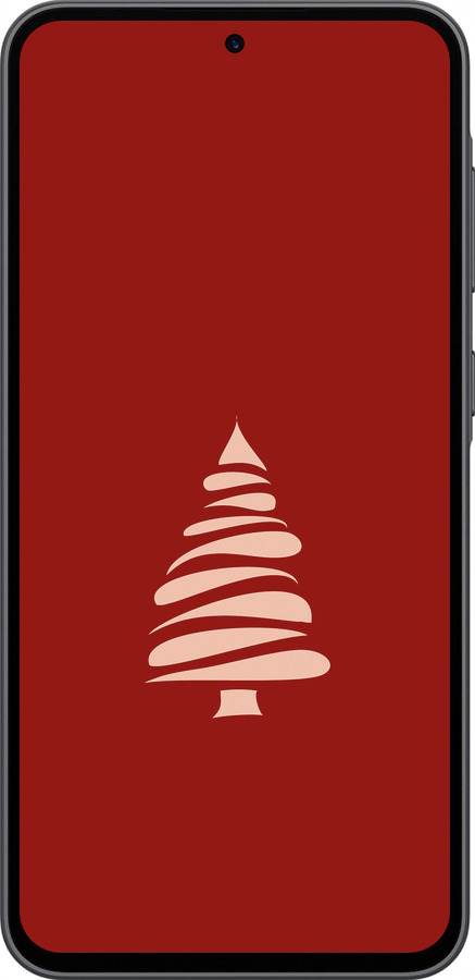 Силиконовый чехол Новогодний 15 для Samsung Galaxy A36 - 4628u-3836 изображение 