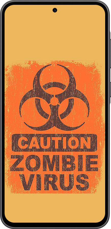 Силиконовый чехол Biohazard 1 для Samsung Galaxy A36 - 4817u-3836 изображение 