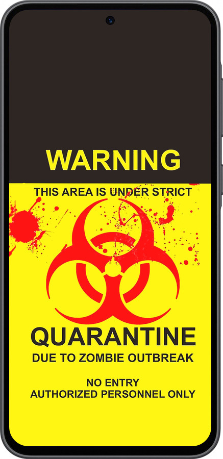 Силиконовый чехол Biohazard  9 для Samsung Galaxy A36 - 4825u-3836 изображение 