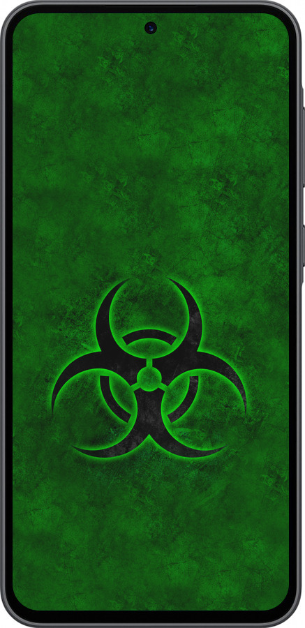 Силиконовый чехол biohazard 30 для Samsung Galaxy A36 - 4848u-3836 изображение 