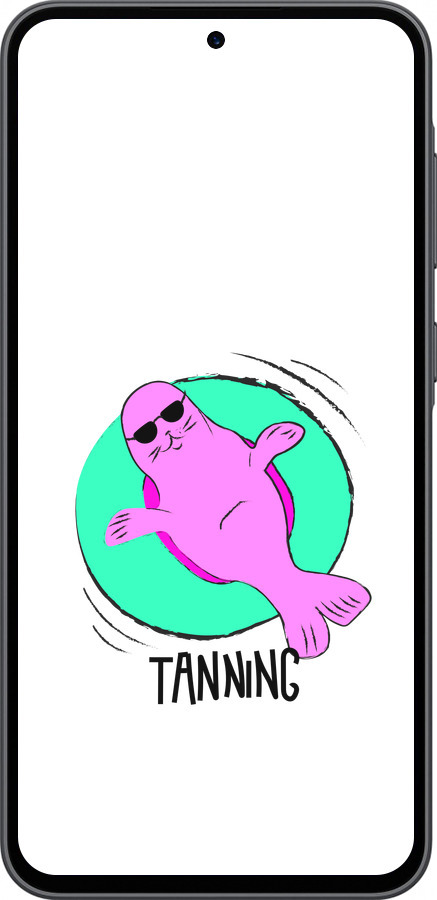 Силіконовий чехол Magic Time для Samsung Galaxy A36 - 4889u-3836 изображение 