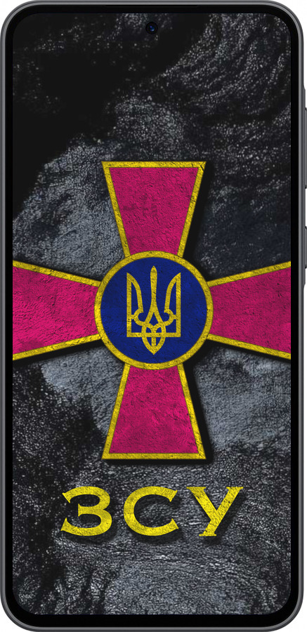 Силіконовий чехол ЗСУ v3  для Samsung Galaxy A36 - 5314u-3836 изображение 