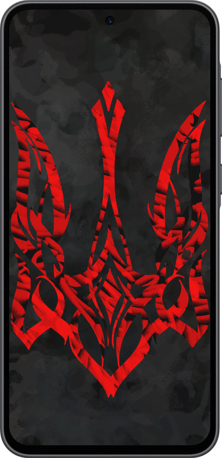 Силіконовий чехол Герб України  для Samsung Galaxy A36 - 5319u-3836 изображение 