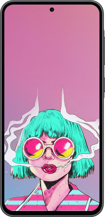 Силіконовий чехол Поп арт дівчина для Samsung Galaxy A36 - 5378u-3836 изображение 