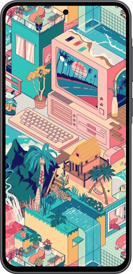 Силиконовый чехол № 5393 для Samsung Galaxy A36 - 5393u-3836 изображение 