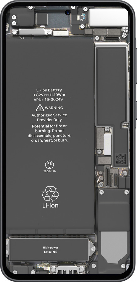 Силиконовый чехол Детали смартфона для Samsung Galaxy A36 - 5487u-3836 изображение 