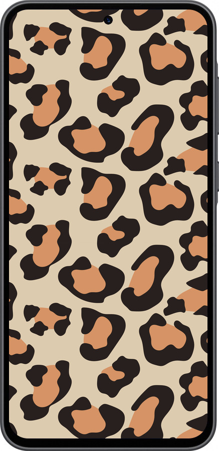 Силиконовый чехол Пятна леопарда v2 для Samsung Galaxy A36 - 5496u-3836 изображение 