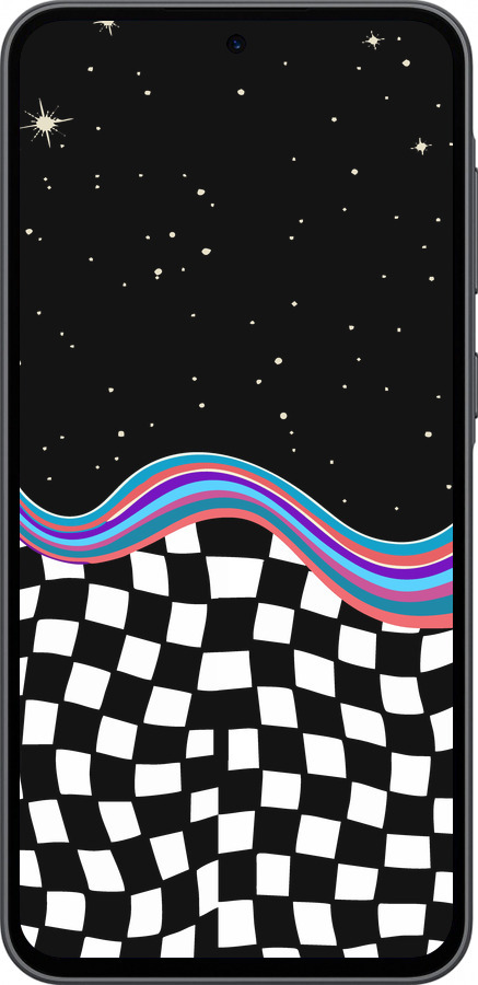 Силиконовый чехол Абстрактный космос для Samsung Galaxy A36 - 5512u-3836 изображение 