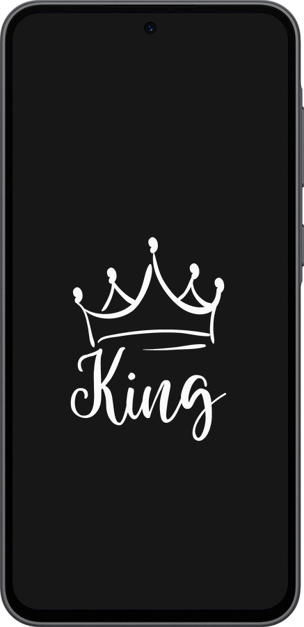 Силіконовий чехол Queen & King для нього для Samsung Galaxy A36 - 5521u-3836 изображение 