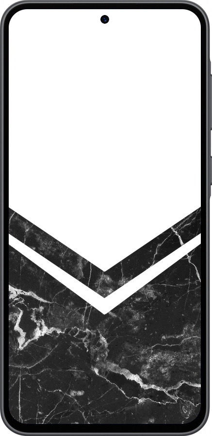 Силиконовый чехол Мраморный шеврон для Samsung Galaxy A36 - 5570u-3836 изображение 