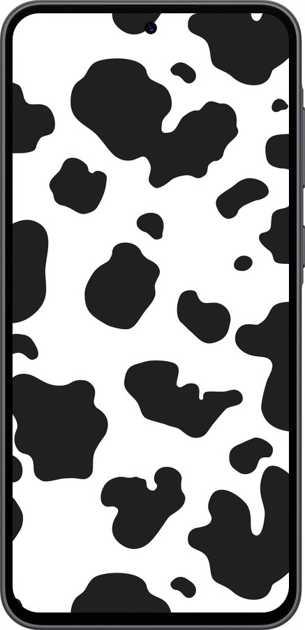 Силиконовый чехол Шкура коровы для Samsung Galaxy A36 - 5576u-3836 изображение 