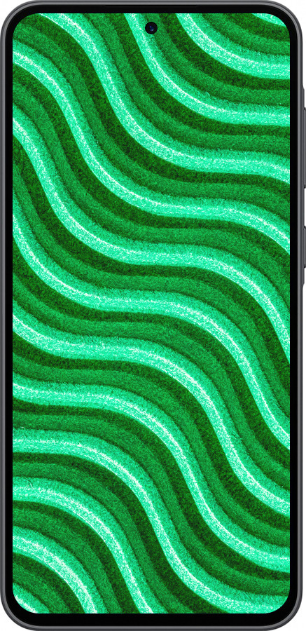 Силиконовый чехол Волнистые линии для Samsung Galaxy A36 - 5578u-3836 изображение 