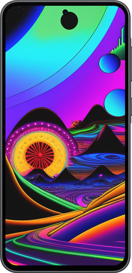 Силіконовий чехол Абстракція v3 для Samsung Galaxy A36 - 5620u-3836 изображение 