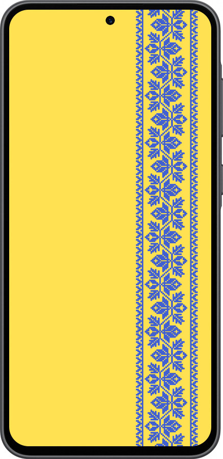 Силиконовый чехол Вышиванка 4 для Samsung Galaxy A36 - 569u-3836 изображение 