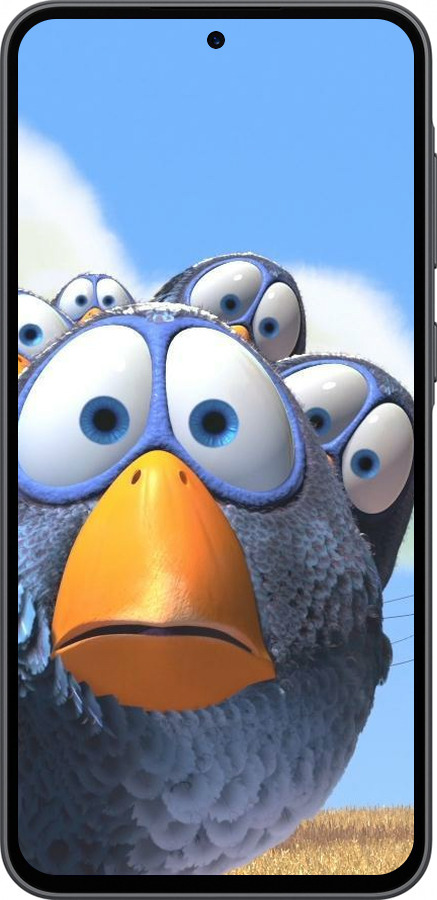 Силиконовый чехол Angry Birds для Samsung Galaxy A36 - 6008u-3836 изображение 