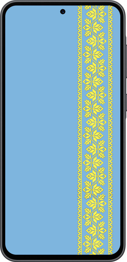 Силиконовый чехол Вышиванка 33 для Samsung Galaxy A36 - 602u-3836 изображение 