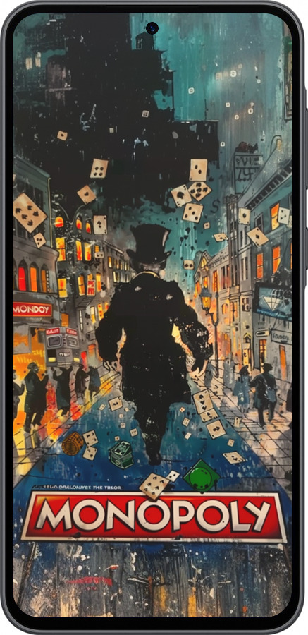 Силиконовый чехол Метрополис игры для Samsung Galaxy A36 - 6085u-3836 изображение 