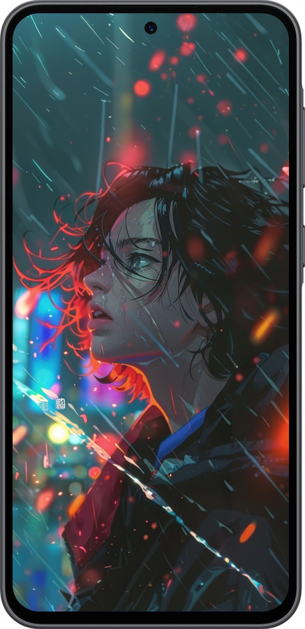 Силіконовий чехол Нічні вогні для Samsung Galaxy A36 - 6096u-3836 изображение 