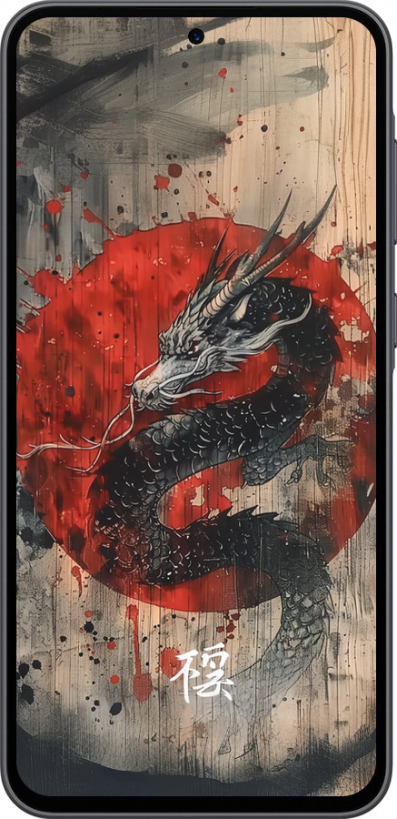 Силиконовый чехол Восточный дух для Samsung Galaxy A36 - 6100u-3836 изображение 