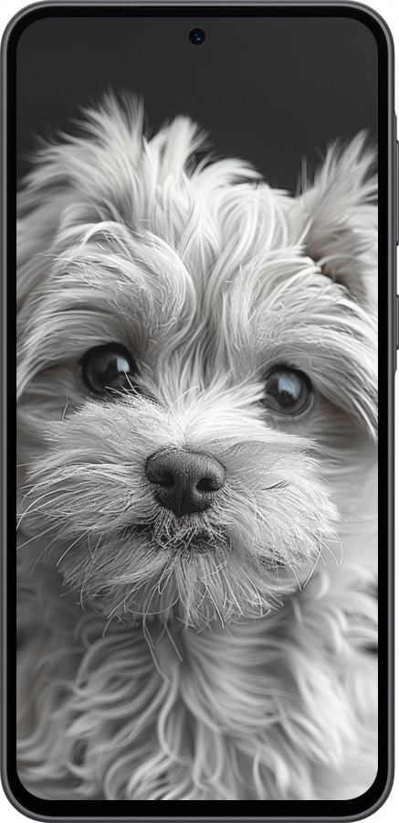 Силиконовый чехол Мальтипу на чорном фоне для Samsung Galaxy A36 - 6156u-3836 изображение 