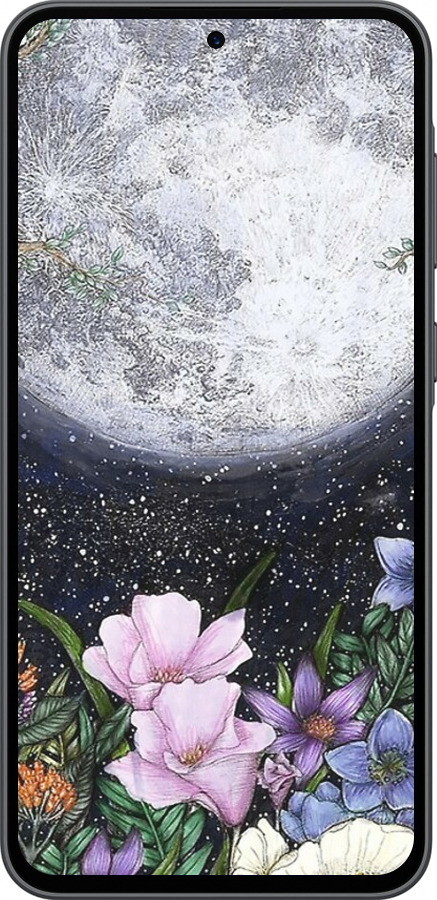 Силиконовый чехол Полночь в саду для Samsung Galaxy A36 - 6259u-3836 изображение 