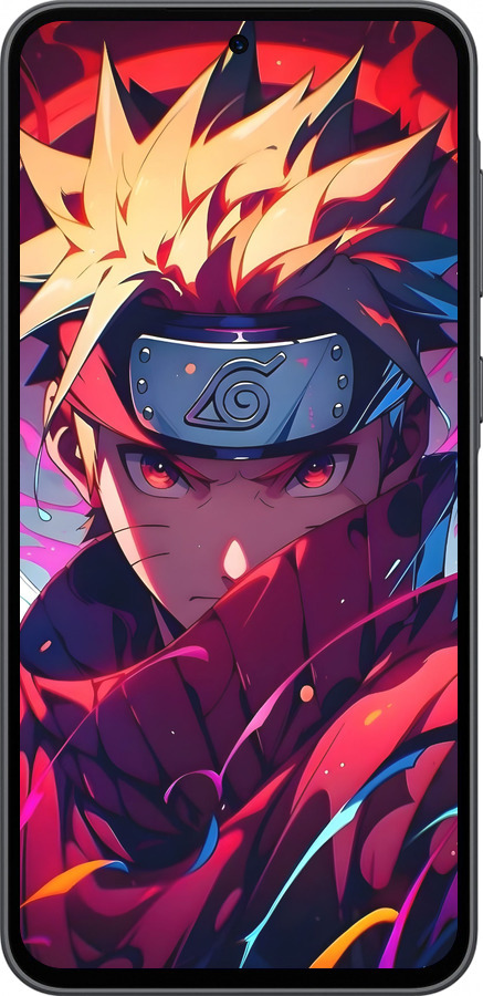 Силиконовый чехол Наруто для Samsung Galaxy A36 - 6274u-3836 изображение 