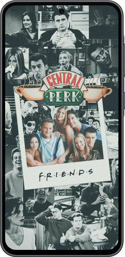 Силіконовий чехол Друзі для Samsung Galaxy A36 - 6276u-3836 изображение 