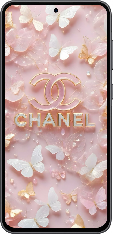 Силіконовий чехол Шанель для Samsung Galaxy A36 - 6366u-3836 изображение 