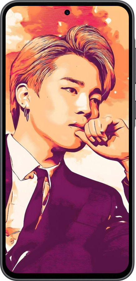 Силиконовый чехол Чимин для Samsung Galaxy A36 - 6373u-3836 изображение 