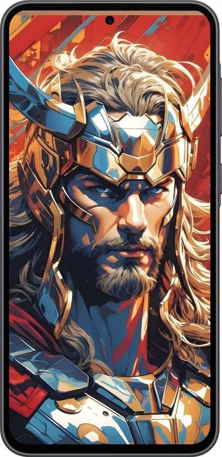 Силіконовий чехол Тор для Samsung Galaxy A36 - 6384u-3836 изображение 