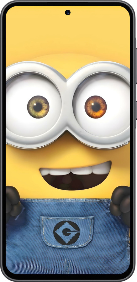 Силиконовый чехол Миньон для Samsung Galaxy A36 - 6389u-3836 изображение 