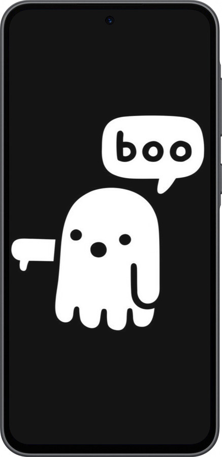 Силиконовый чехол Призрак Неодобрения для Samsung Galaxy A36 - 6431u-3836 изображение 